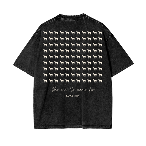 I’M THE ONE — Oversized Snow-Washed Tee