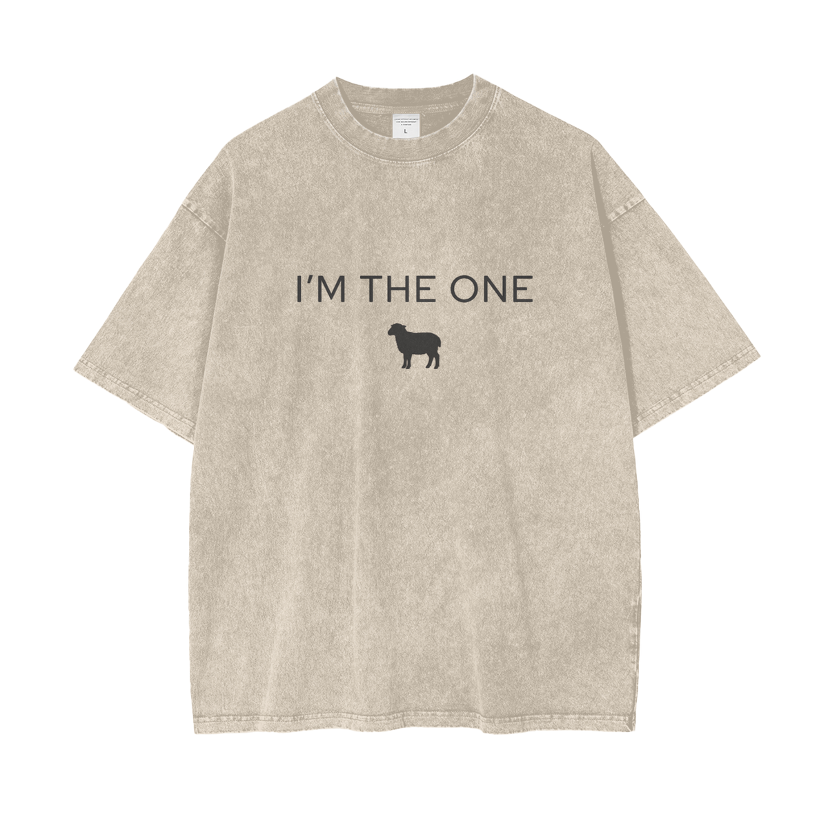 I’M THE ONE — Snow-Washed Tee